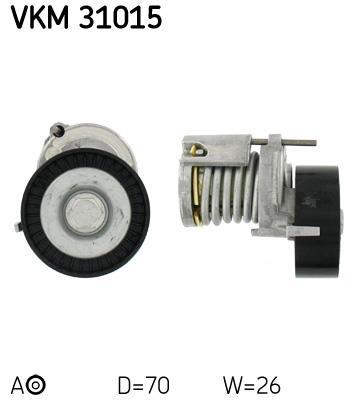 Rolo tensor da correia trapezoidal estriada SKF ref. VKM 31015